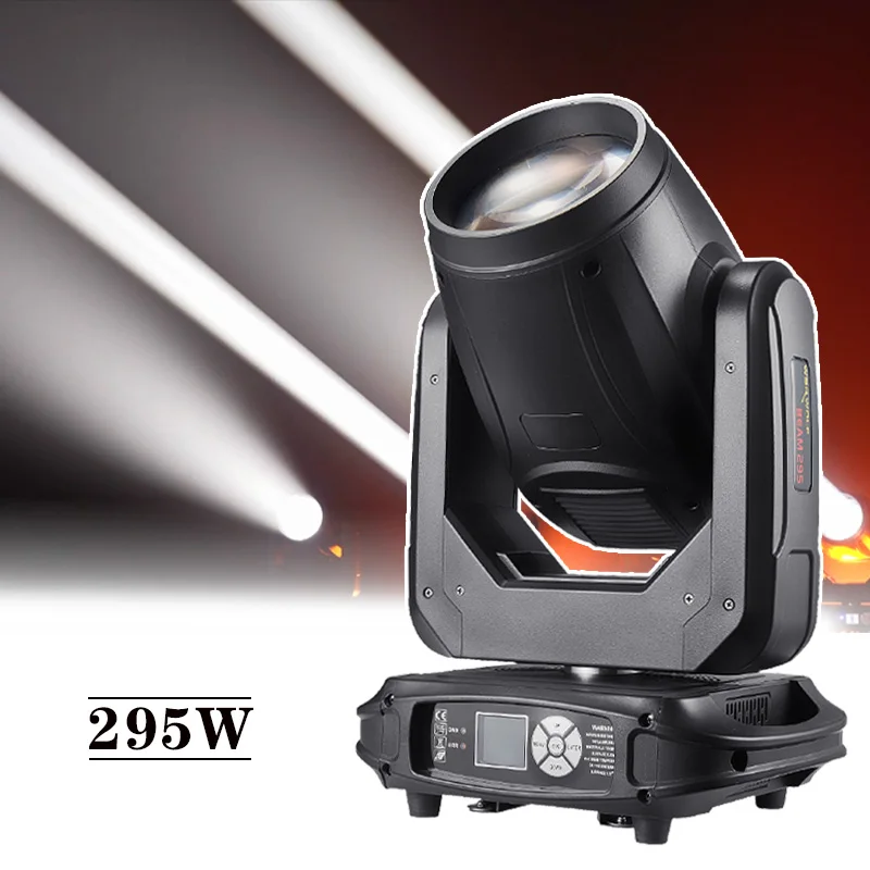 Redsun Beam 14R 295W Moving Head Light 295W Stage Lighting Effect for Disco Parties RGBW UV Sky Light with DMX512 Control