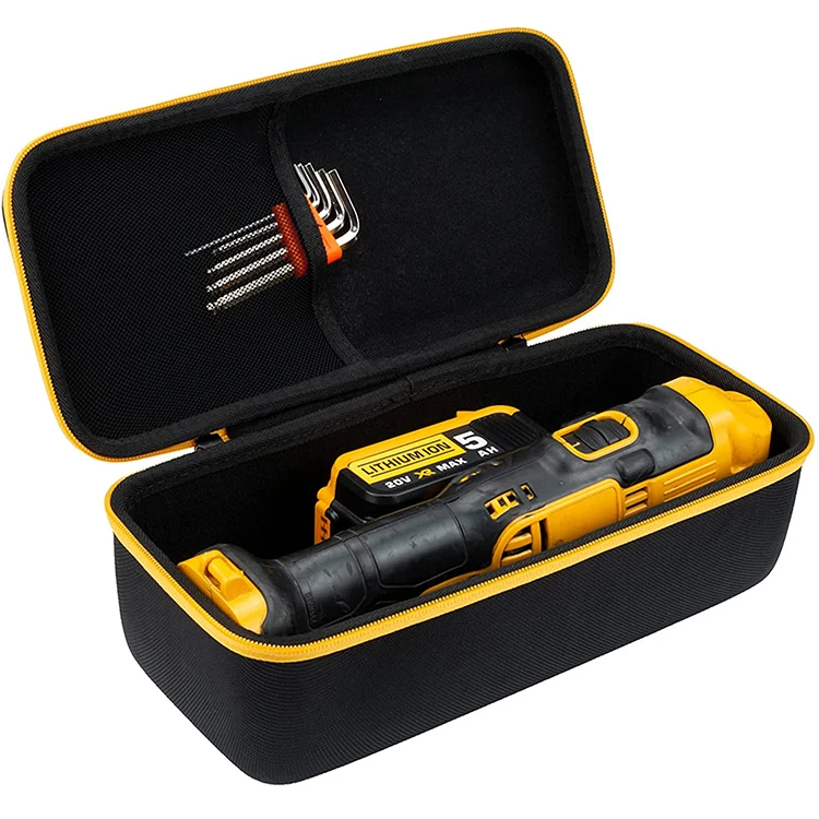 Hard Travel Case for DEWALT 20V MAX Right Angle Cordless Drill Driver DCD740C1 DCD740B
