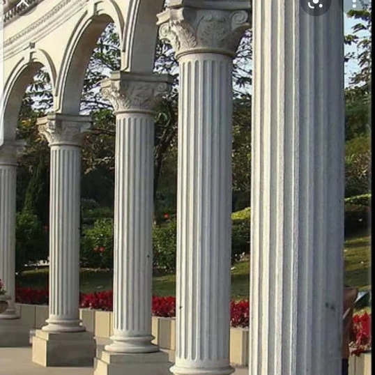 High quality cheaper price reliable durable plastic concrete cement roman square  pillars column molds for sale