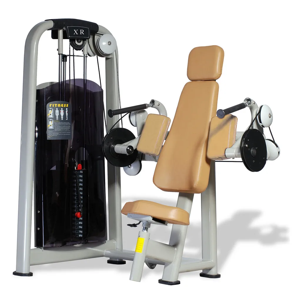 high Quality Fitness equipment Gym equipment muscle building Seated Biceps Curl machine xr9905