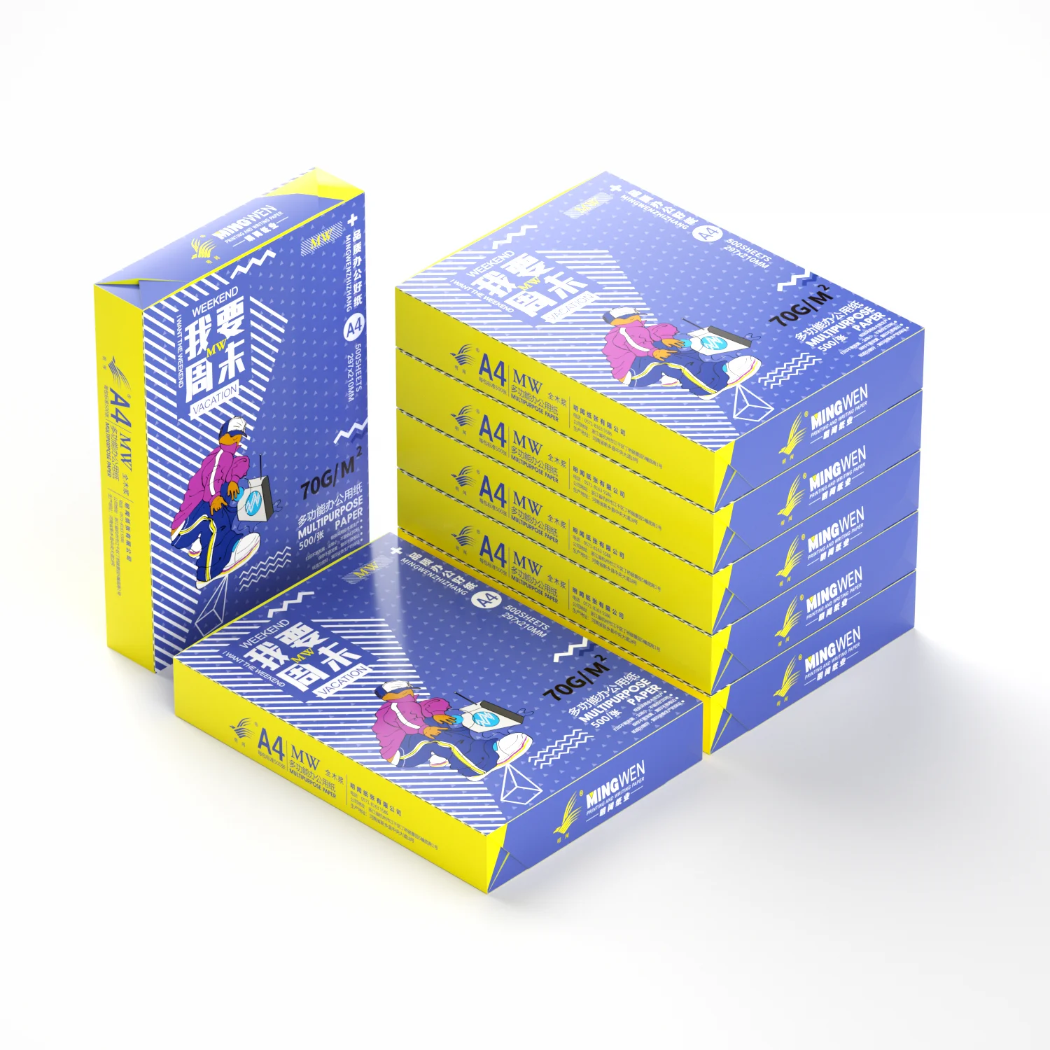 wholesale A4 70gsm copypaper 500 sheets/80 GSM A4 Copy Papers , office paper