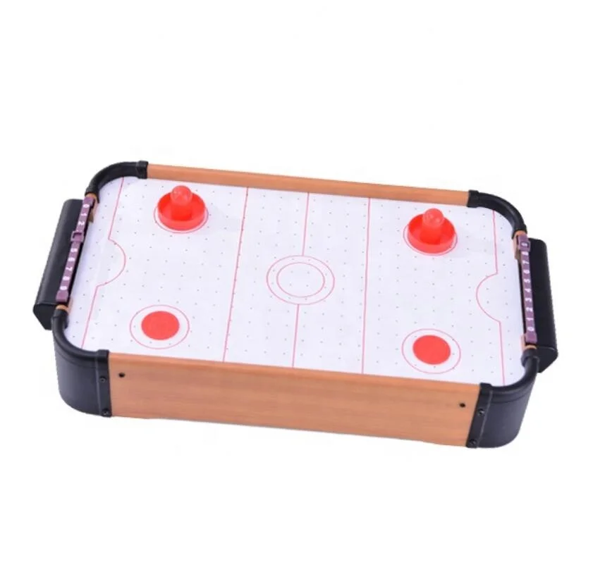 
2020 Good quality Portable mini air hockey table for Kids air hockey table game 