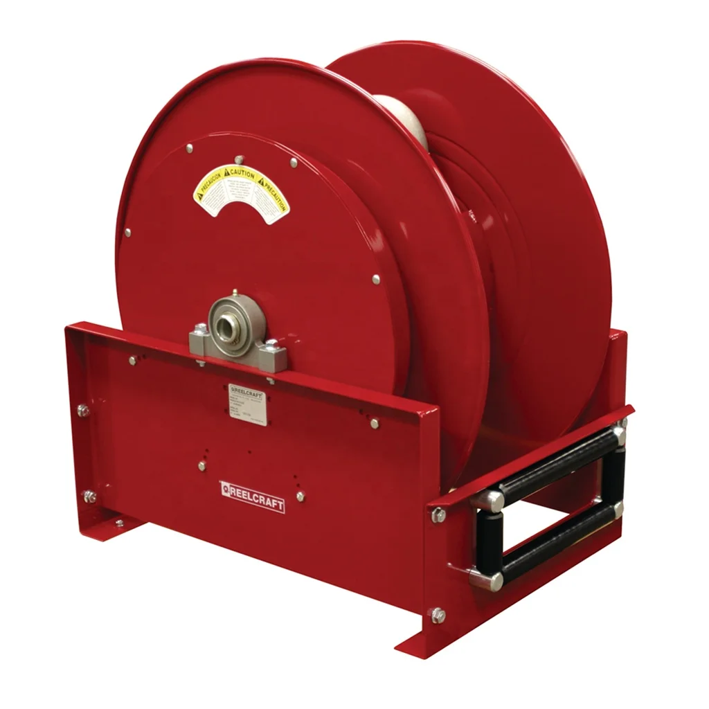 FF9600OLPBW - 1.5in. x 50 ft. 41bar  Spring Retractable Hose Reel/ carbon steel hose reel /fuel hose reel---REELCRAFT