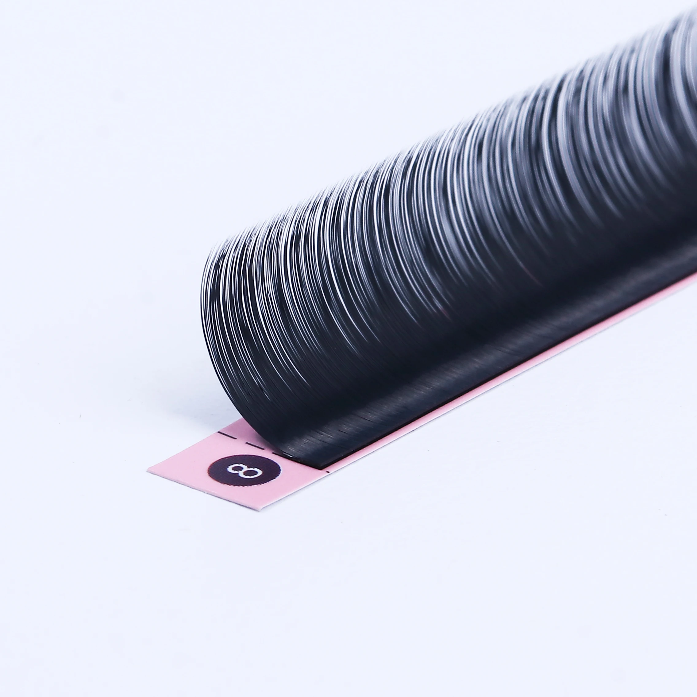 ULUCK top quality Korean PBT fiber easy to fan Russia  .03 mega volume lashes cashmere fluffy matte black volume eyelash