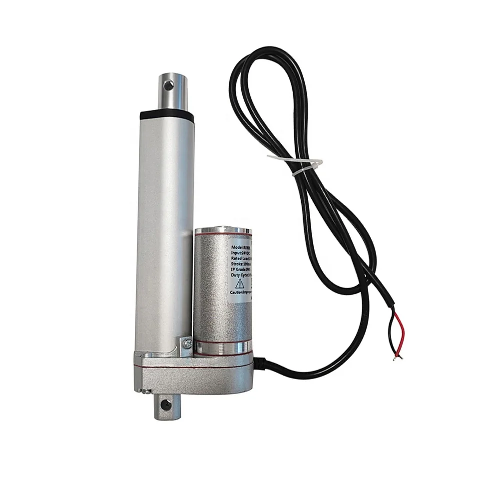 12V 24V DC Motor Electric Drawer 1500mm Stroke 900N Linear Actuator Waterproof High Speed Micro Motor Brush High Torque Current