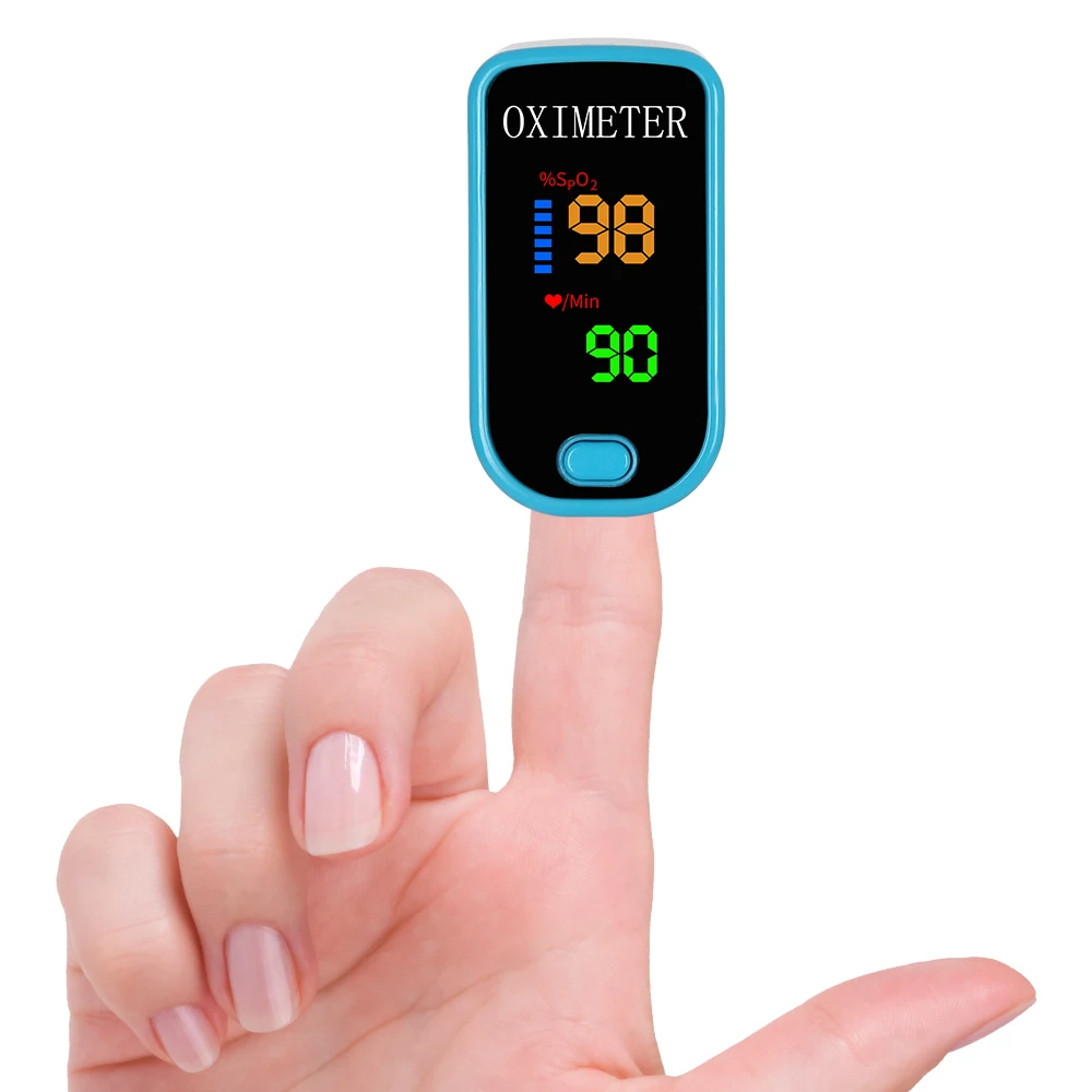 Пульсоксиметр для измерения пульса и уровня кислорода в крови