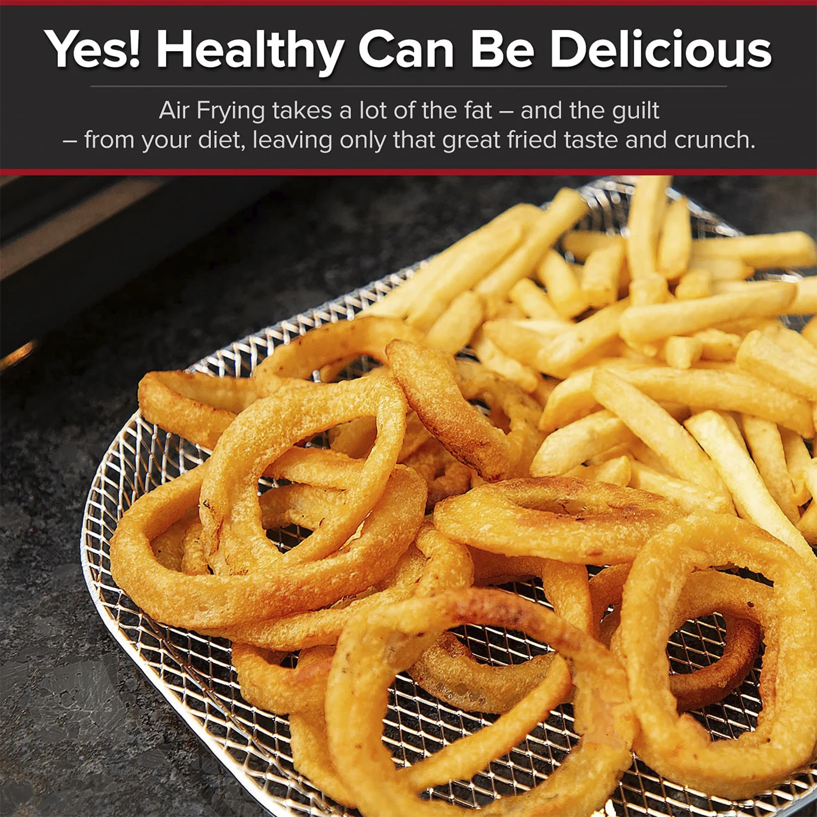 Dreeko 15.5Qt Air Fryer roster Oven X-Large Family Size Powerful 1800W 4 Rack Positions 100 Presets & 50 Memory