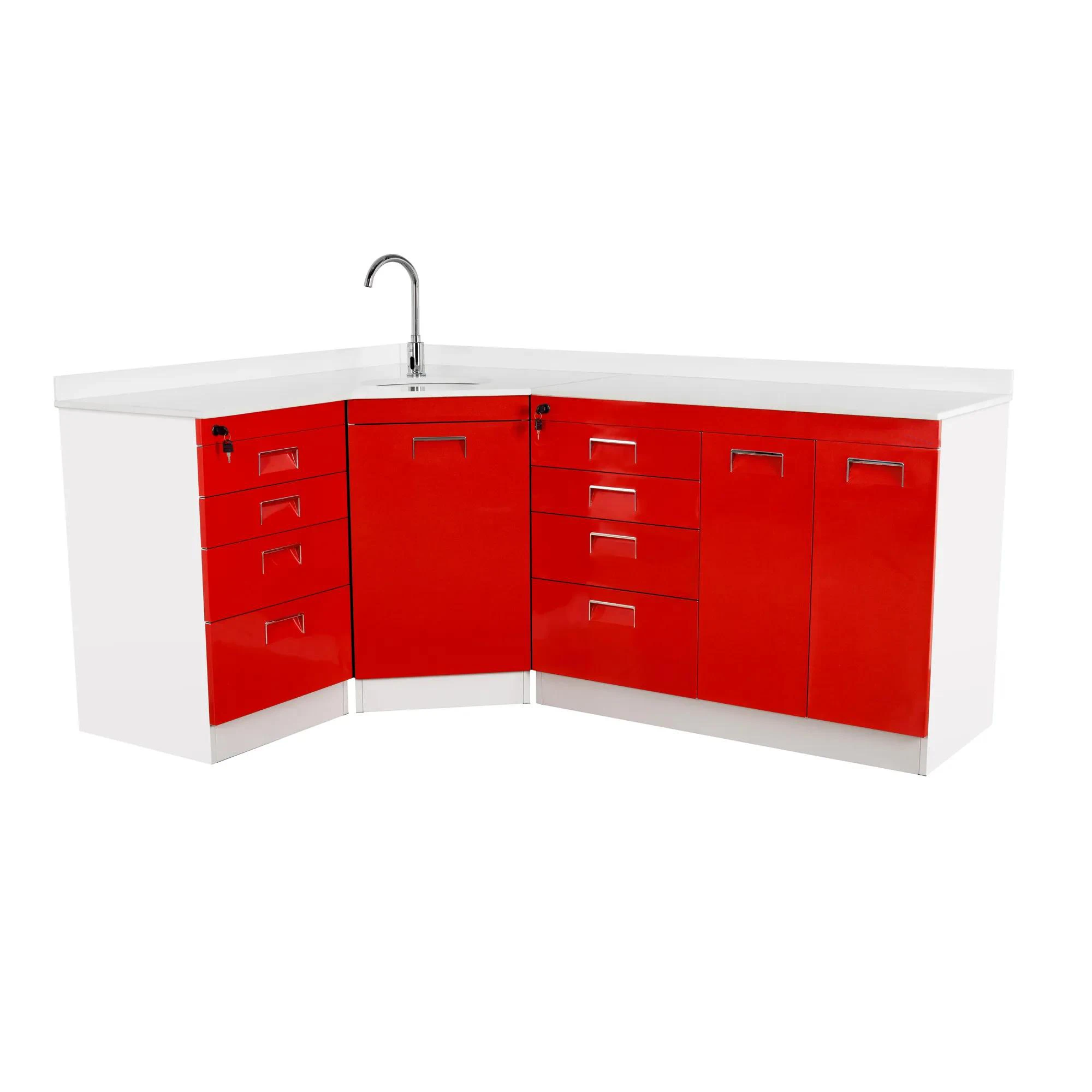 Customized Stainless Steel Dental cabinet medical clinic furniture