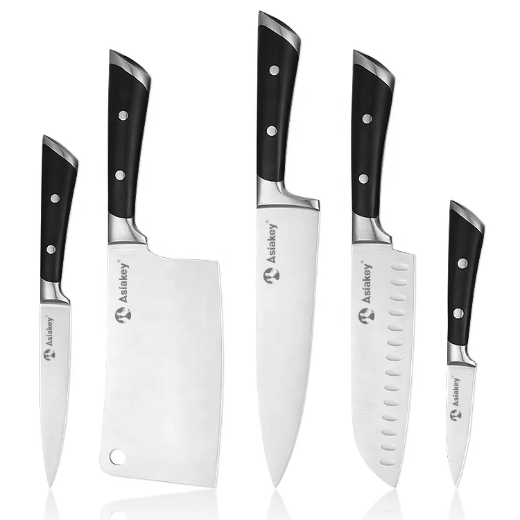 7 Inch High Quality German Stainless Steel Kitchen Knife Professional Santoku Knife with ABS Handle