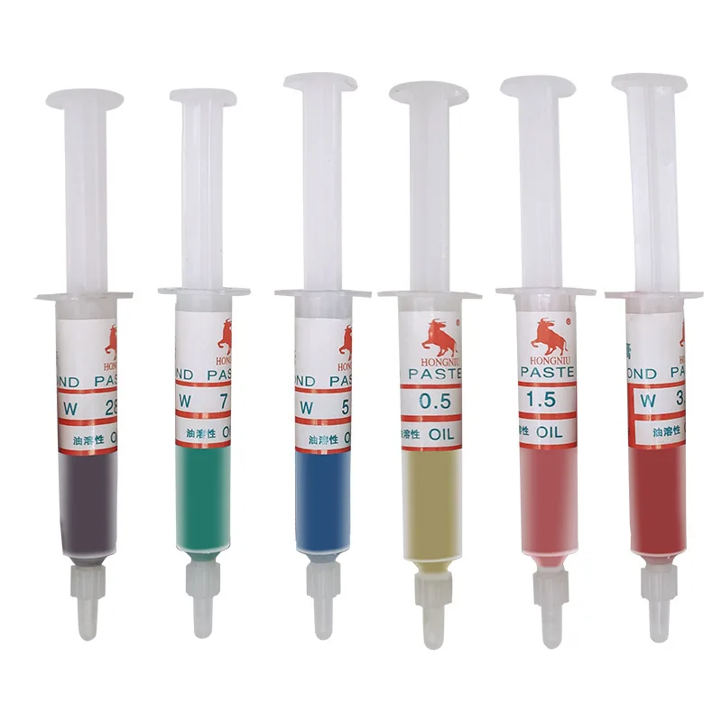 Металлические украшения зеркальные ювелирные изделия Полировальная паста шприц алмазная