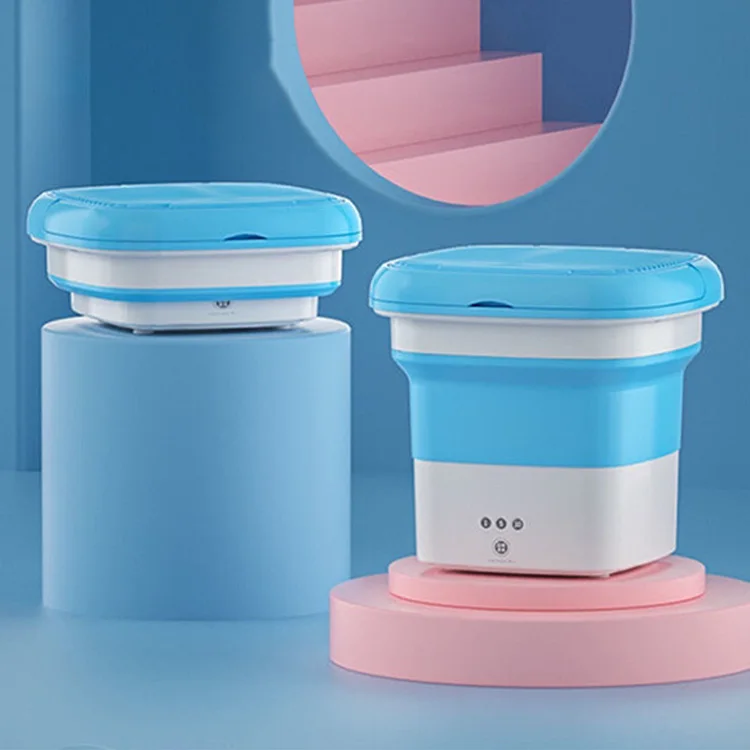 Factory Low Price Cheap, Wholesale Other Electric Automatic Foldable Wig Mini Portable Folding Washing Machine/