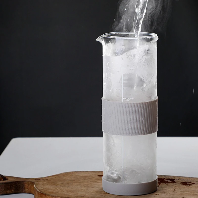 Food Grade Cold Brew Pitcher Borosilicate Glass Portable Pour Over Drip Coffee Tool Iced Cold Brew Coffee Maker