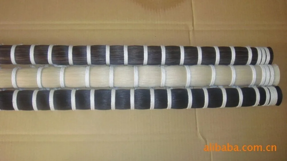 High quality horse hair For Making Traditional Handicrafts Violin Bow Strings And Other Horse Hair Products