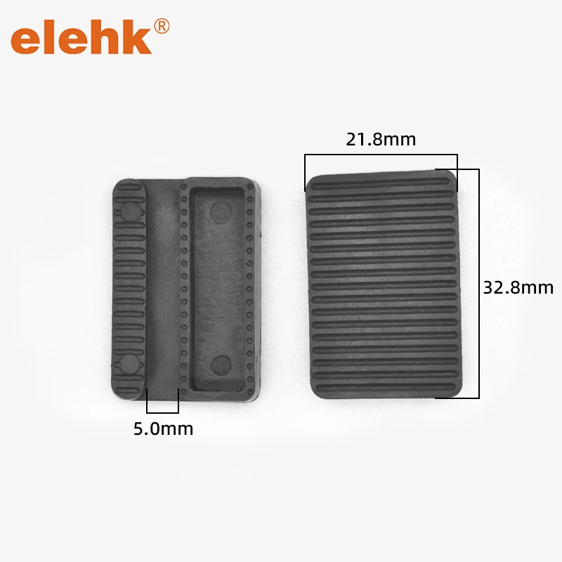 ELEHK Factory Black Plastic Glass bridge Channel packer for Window Glazing