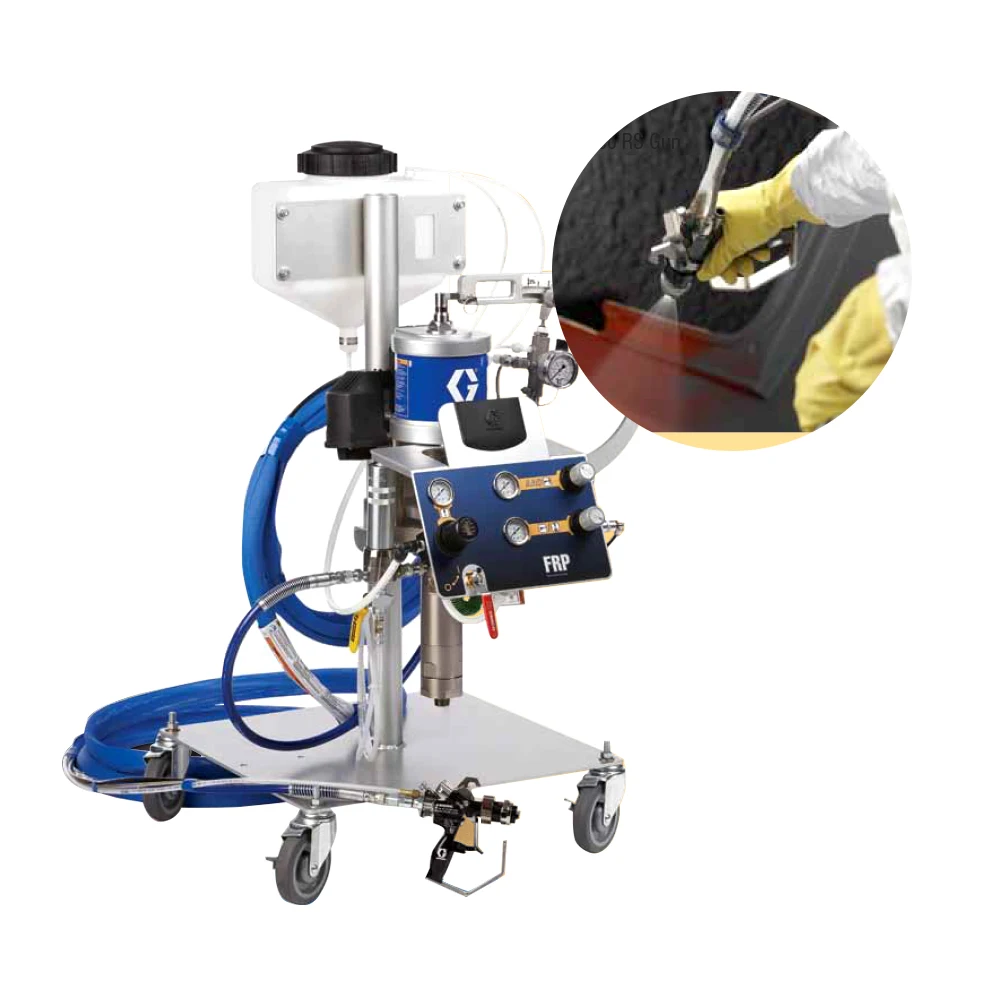 Resin spray unit Fiberglass resin spray machine