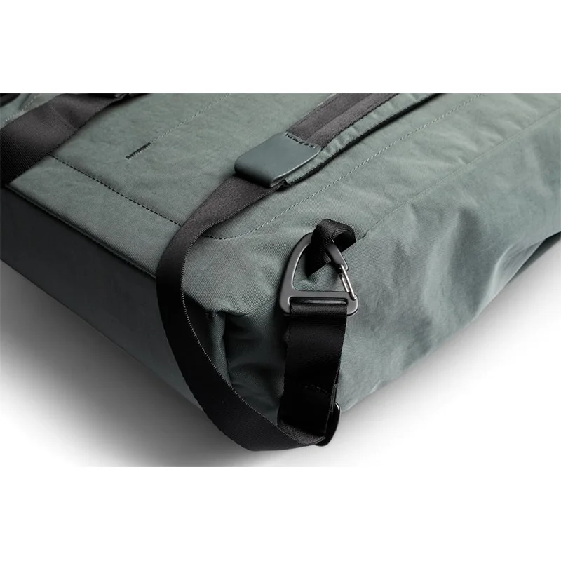 New  padded backpack shoulder straps tuck away flat soft grab handles give carrying comfort laptop bag for women men.