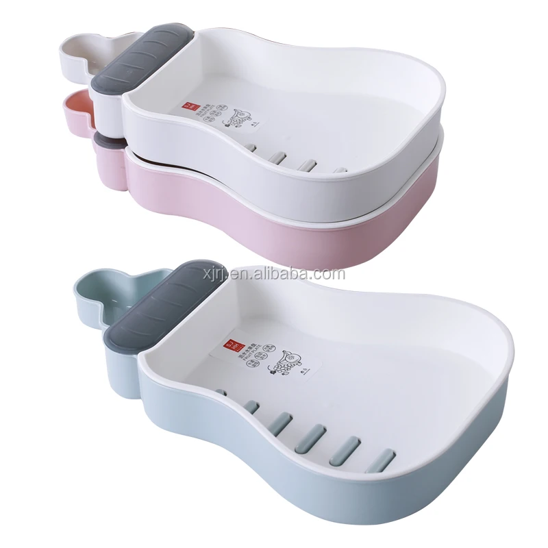 
Modern style bottle shaped removable food plastic snack tray creative plastic fruit plate with filter 