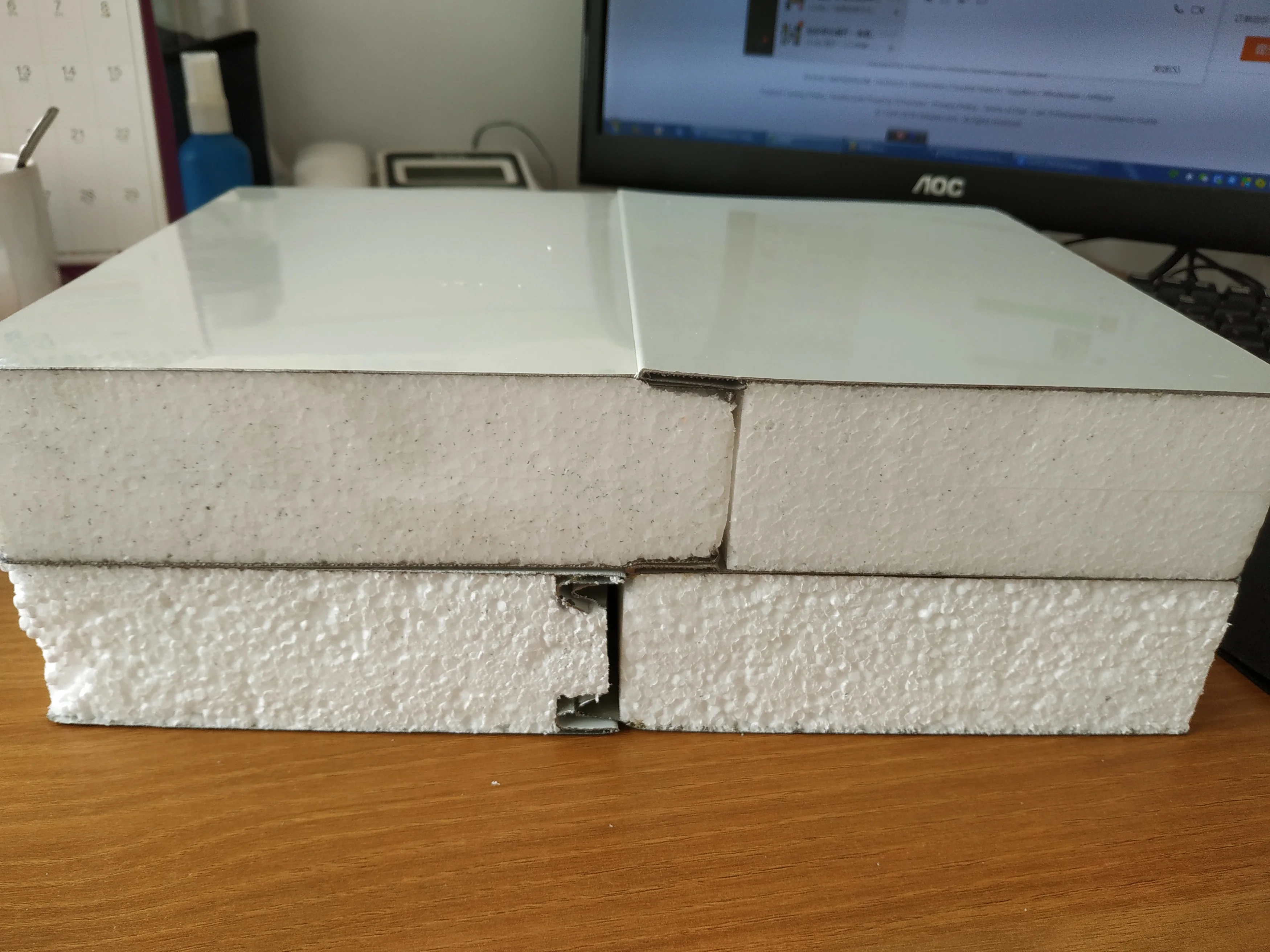 eco-friendly lightweight wall eps / styrofoam sandwich panels structural insulated panels sips house
