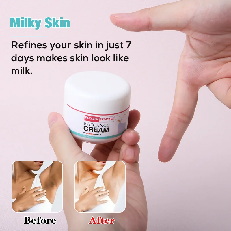 Private Label Body Care Whitening Moisturizer Skin Care Products Extreme Anti Dark Spot Armpit Knees Elbows Whitening Body Cream