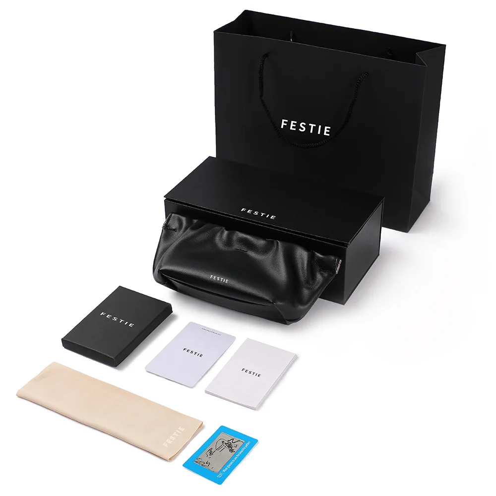 Hot Sale black leather  glasses case custom Eyeglasses Case sunglasses case box