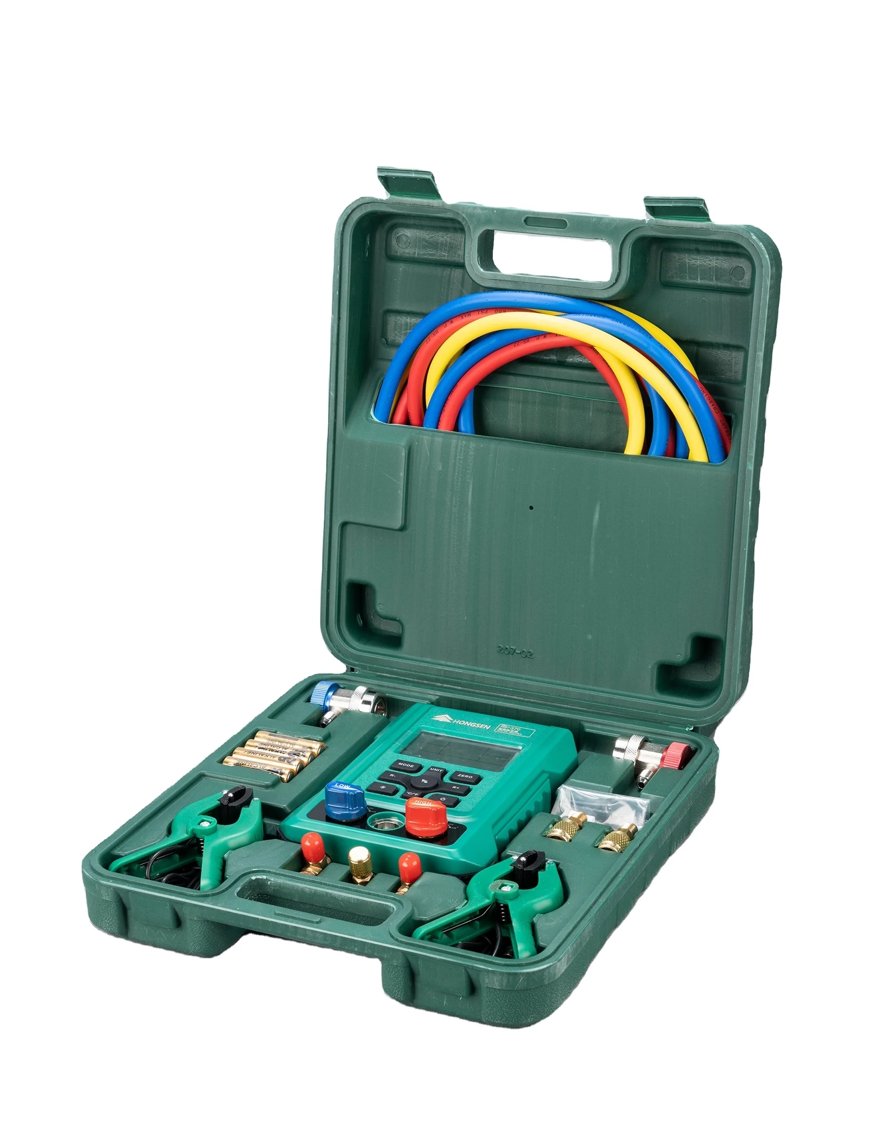 Hongsen HS-370 intelligent digital pressure gauge for AC A/C air conditioner dadpt 93 refrigerants