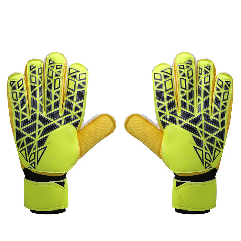 china manufacturer cheap contact latex finger protection football goalkeeper gloves for kids
