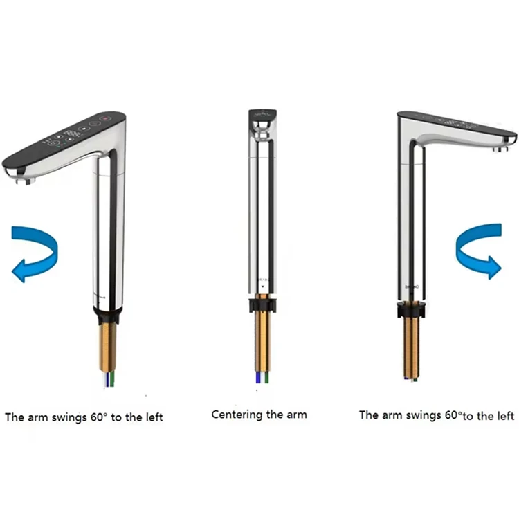 Iwater Torneira De Cozinha Plastic Smart Sink Taps Kitchen Electric Heating Hot And Cold Mixer Water Faucet Filter Tap