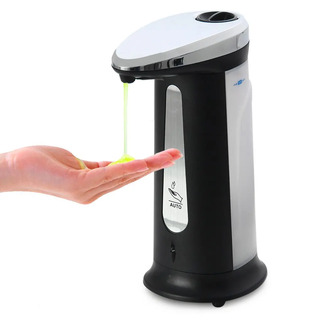 Luxury infrared induction sensor plastic hand wash gel soap dispenser mounted foam automatic liquid soap dispensers touchless