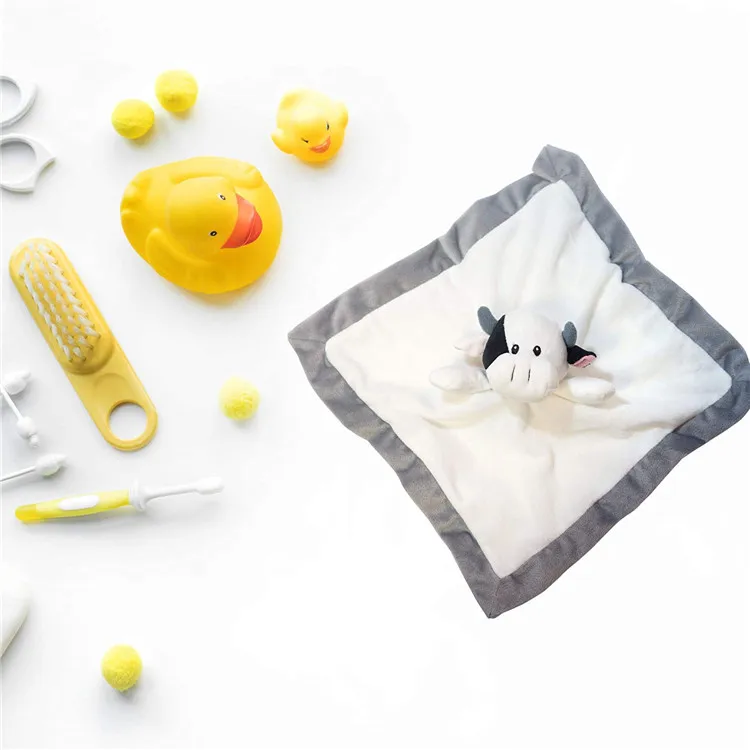 Manufacturer wholesale 100% cotton 30*30cm printed travel baby bandana bibs anime blanket