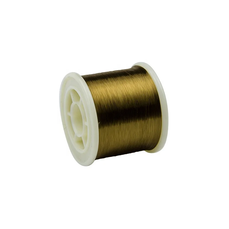 TANKII Factory Price Enameled 6J13 Manganin 43 Green Yellow Red Color Resistance heater Vanish Wire