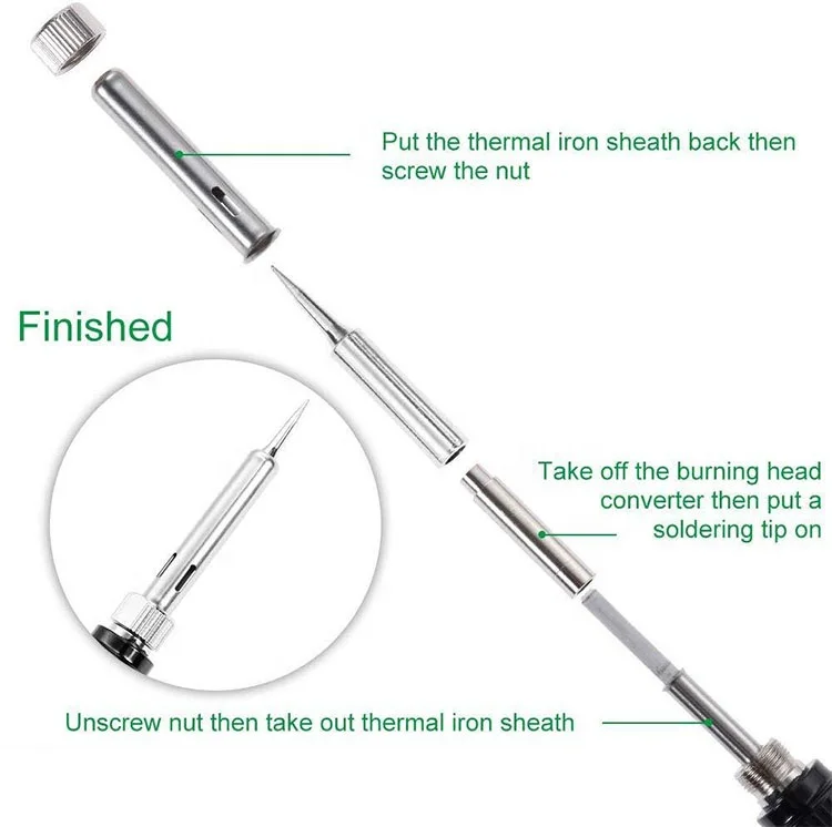 Soldering Gun Ferro De Solda Electric Soldering Iron Cautin Havya Fer A Souder 60w Repair Soldering Irons