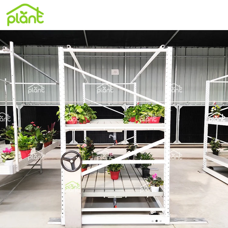 Multi Level Growing Rack Hydroponic Ebb and Flow Growing System Vertical Grow Rack