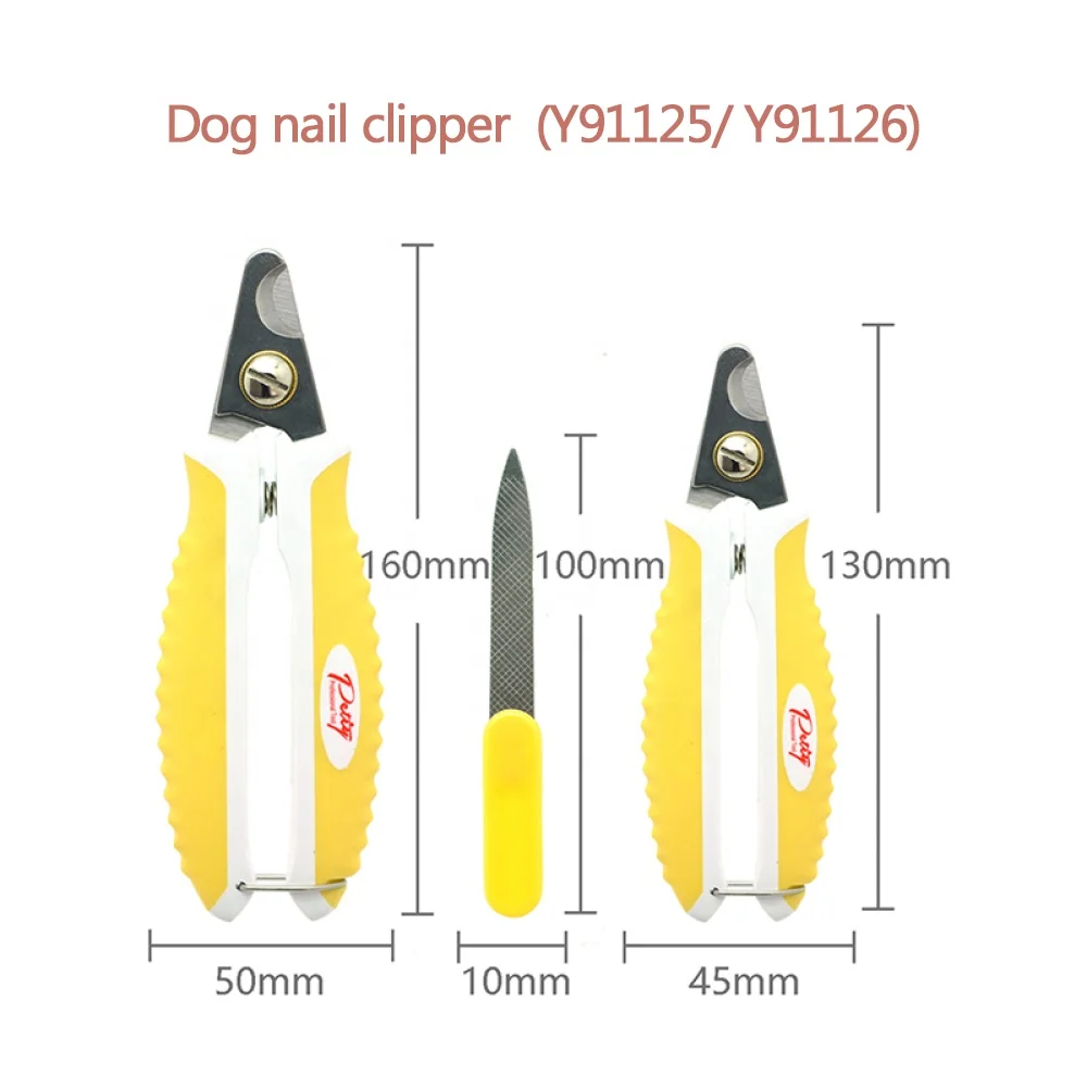 Baoli Factory File Trimming Dog Nail CutterAnimal L 50x160mm 85g Diy Nail Trimmer For Dogs Pet Grooming Tool Pet Nail Clipper