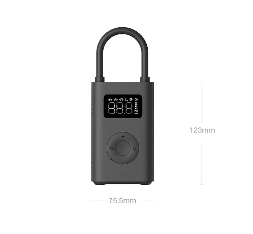 Original For Xiaomi Mijia Inflator 2 Car Air Pump Six Preset Inflation Modes Portable Tire Inflators