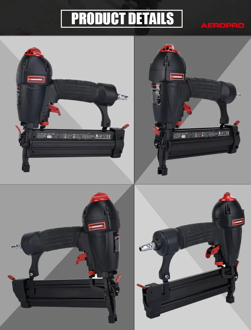 AEROPRO SF5040RC 2 in 1 Combi Nailer and Stapler Pneumatic Brad Nail Gun and 18 Gauge Staple Gun