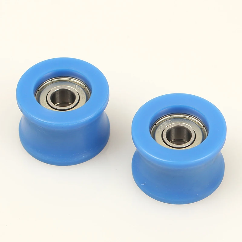 Завод с ЧПУ, оптовая продажа, маленький шкив, скользящий, жесткий пластиковый шкив, хорошо износостойкий, заменяющий стальной кабель, шкив, колеса в POM