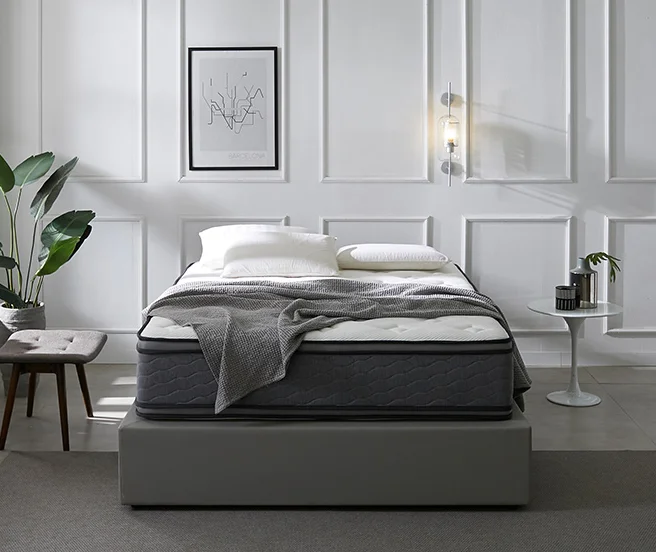 Zhiyuan 2022 hot sell 14 inch in Korea high quality memory foam mattress pocket spring bed mattress wholesale customized size