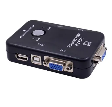  2 порта USB 0 KVM переключатель 1920*1440 VGA SVGA разделитель коробка + кабеля для клавиатуры мыши монитора