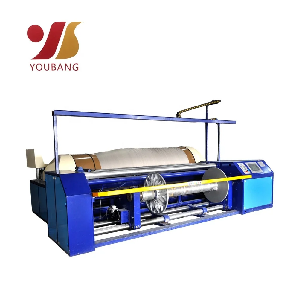 YBGA628 warper width customized high speed yarn warper and beaming machine