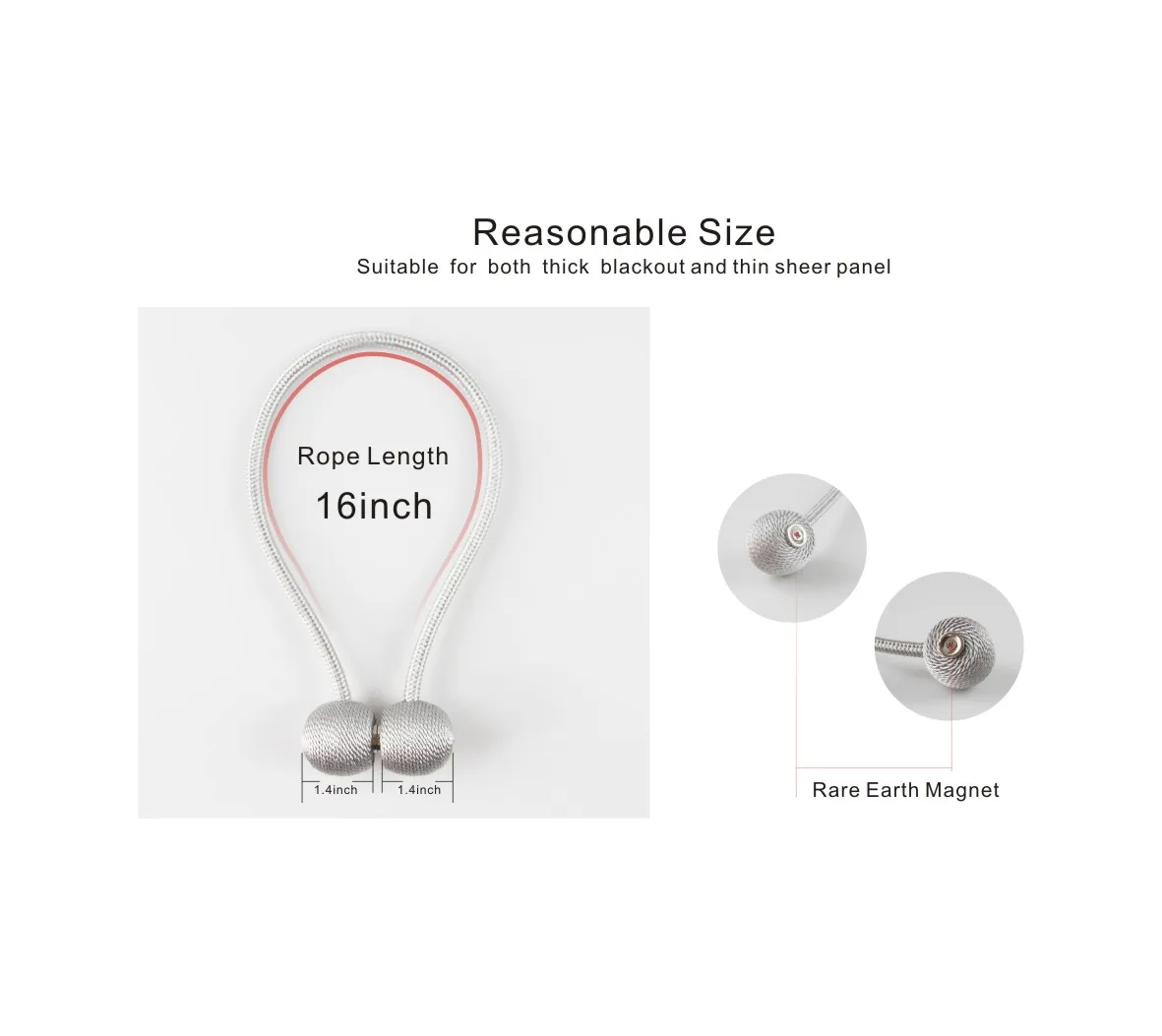 
New product ideas 2019 hot selling window bead curtain tieback crystal tieback 