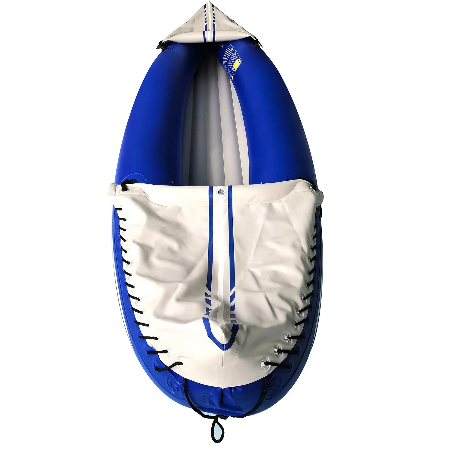 High Quality PVC Inflatable Sea Kayak/Canoe 4m Length 1-2 Person Capacity with Paddle Accessory for Lakes Rivers OEM Kayak