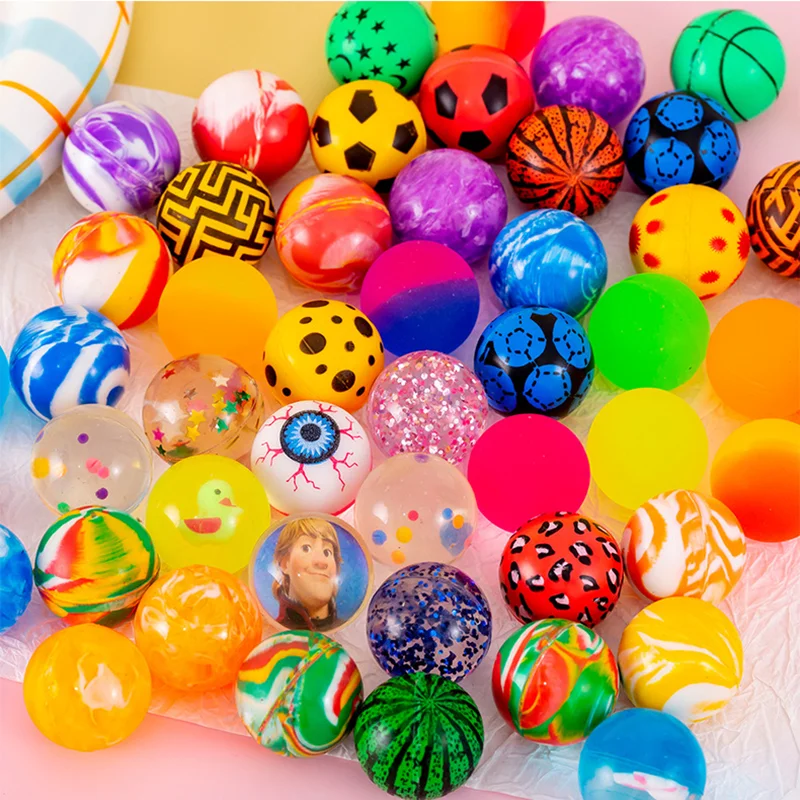 Mixed Sizes Different Shapes Hi Rubber Bounce Ball