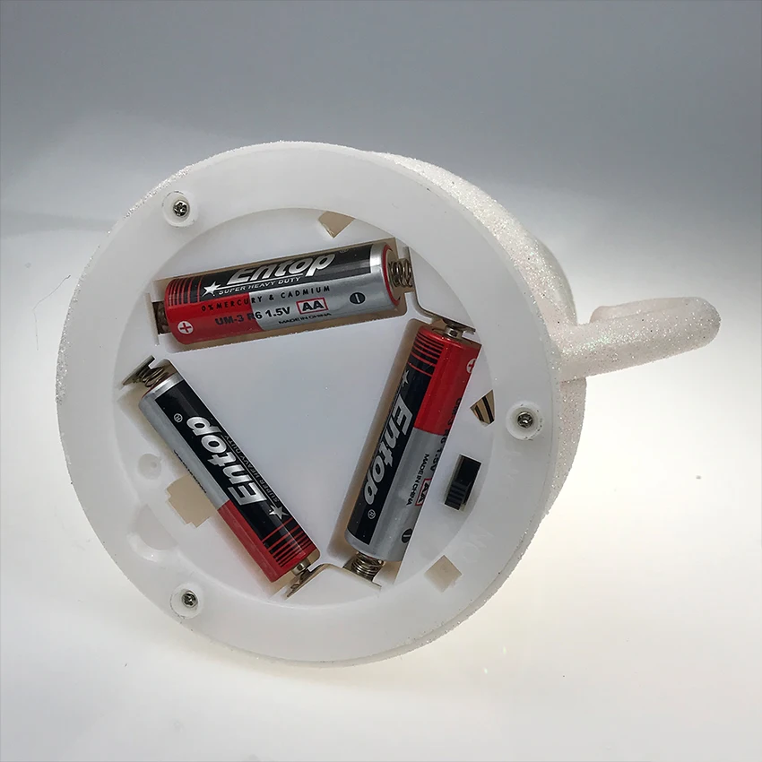 TOP quality led Christmas ornament acrylic candlesticks with bird inside