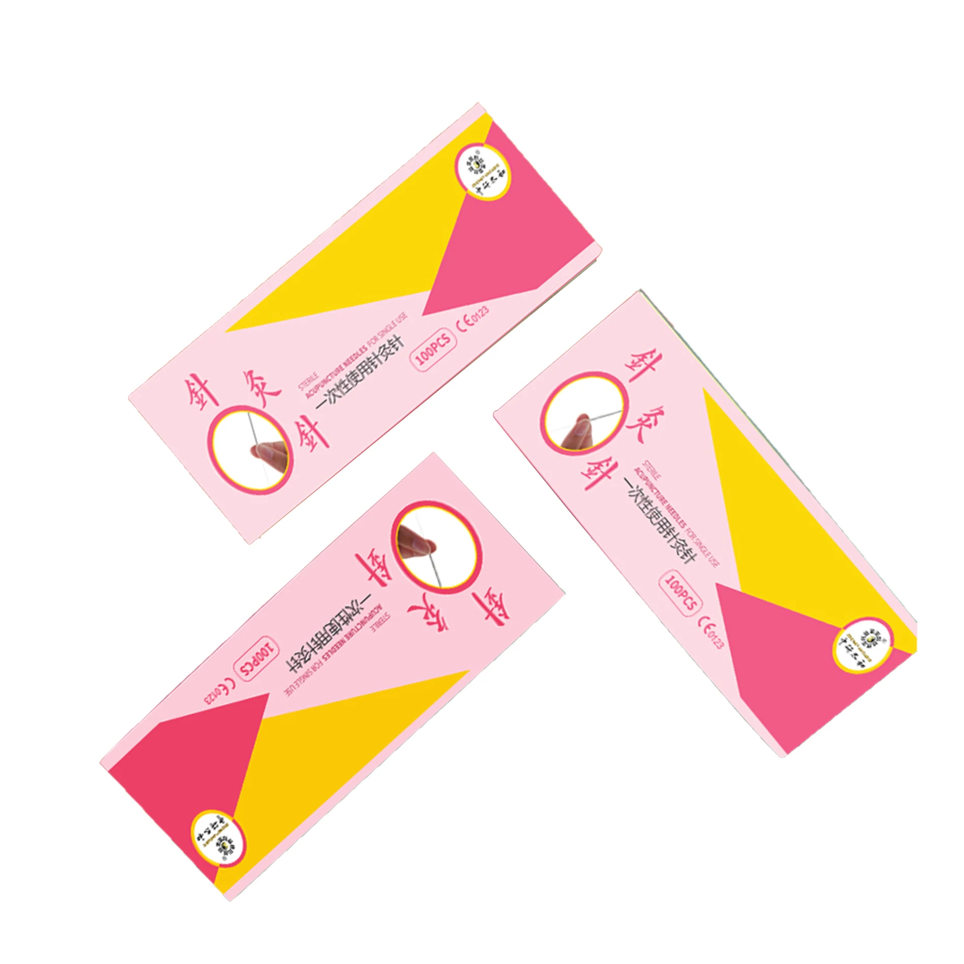 100pcs Painless Acupuncture needle Disposable Sterile Dry Needling medical  Acupuncture  Needles supplier