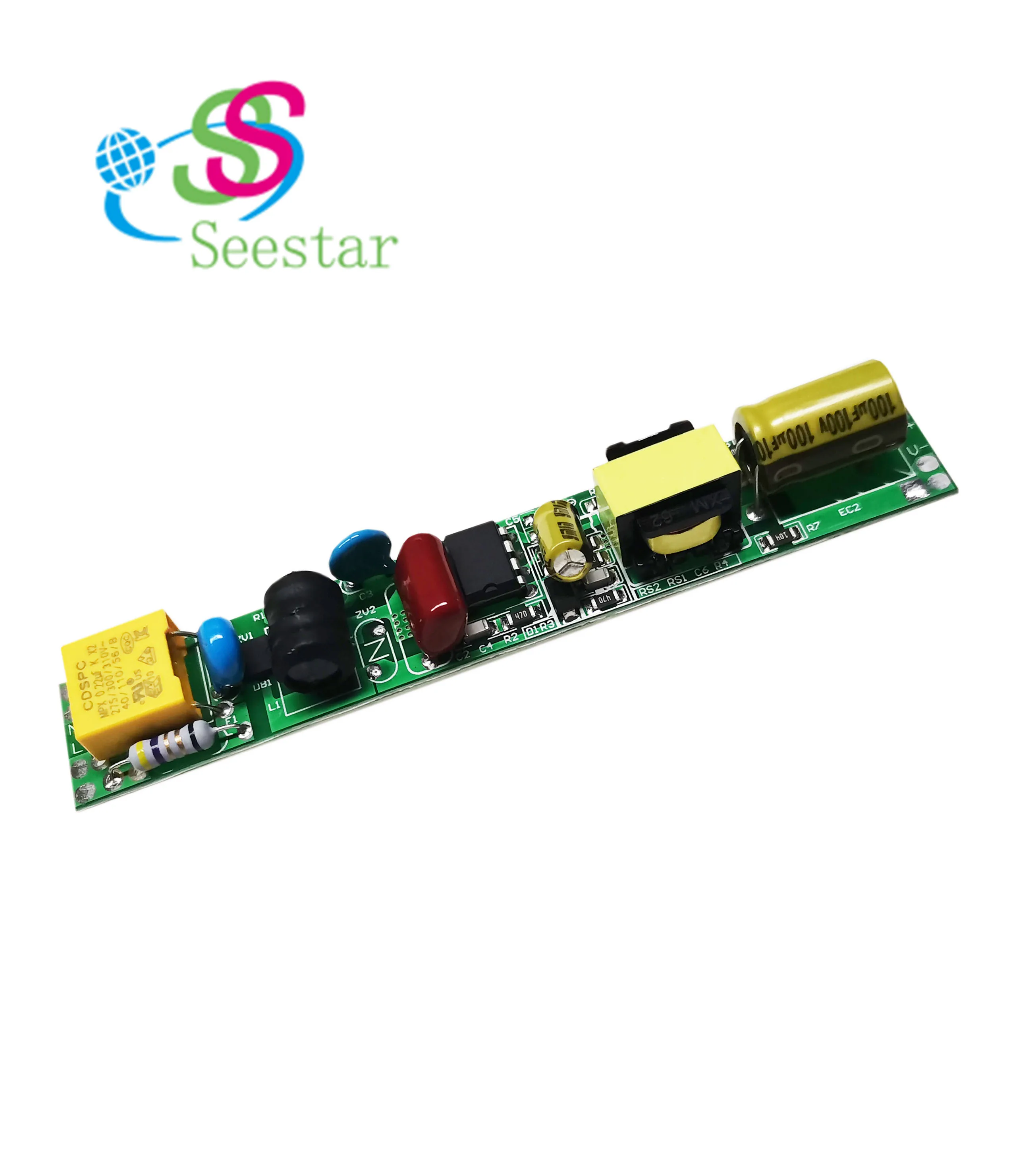 Seestar 18-24W 36-85V  90-280 mA   High Pf 0.95 no Isolated EMC 2.5KV anti surge  the tube light Linear Line led driver
