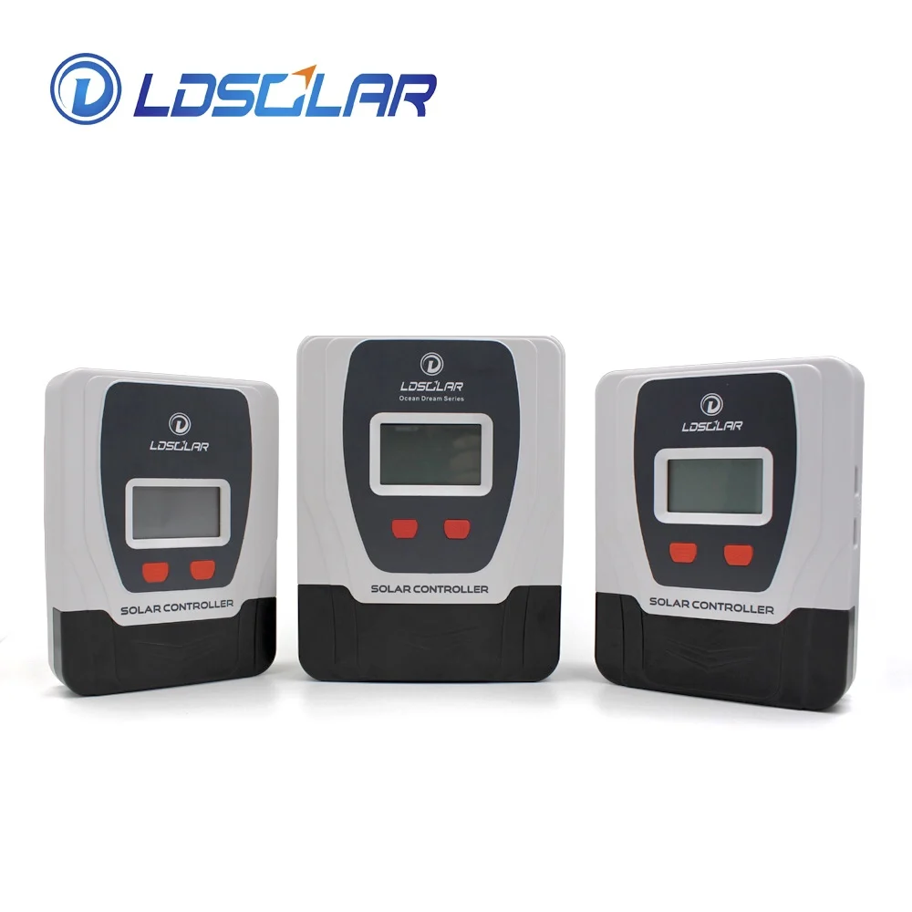 Best auto 30A 40A 50A 60A 80A 100A regulator 60A solar charger PWM solar charge controller