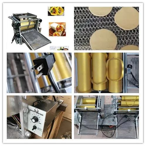 Full Automatic industrial flour corn mexican tortilla machine taco roti maker press bread grain product tortilla making machines
