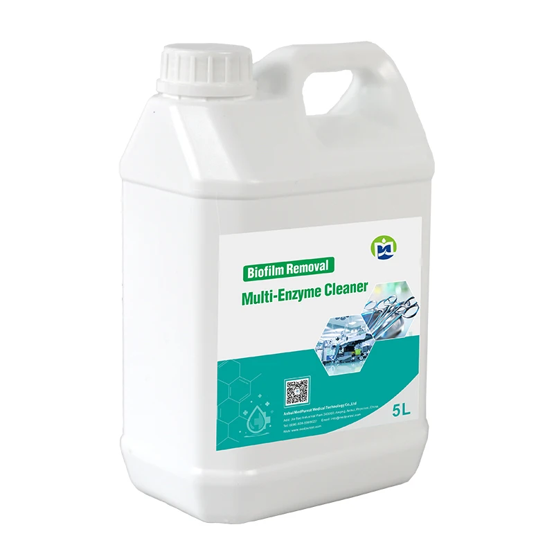 Medical Equipment Cleaner 2.5L/5L/10L Biofilm Removal MULTI-ENZYME Detergent for medical instrument