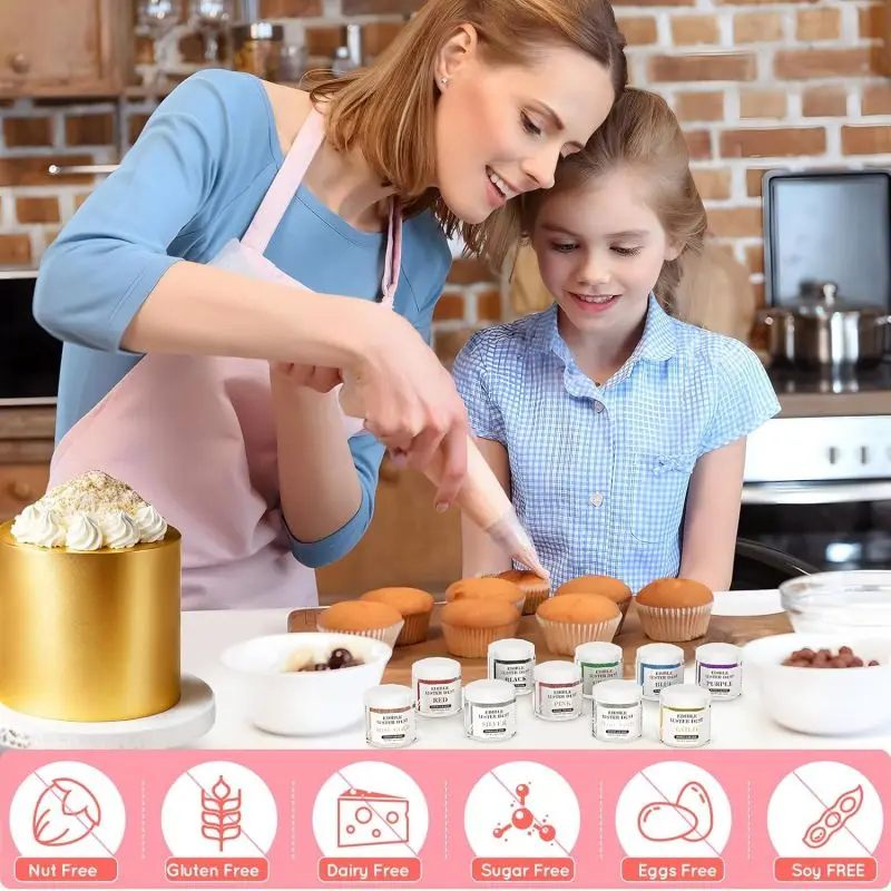 YAYANG E171 Free Edible Luster Dust Mica Powder for Candy Hookah Sprinkle