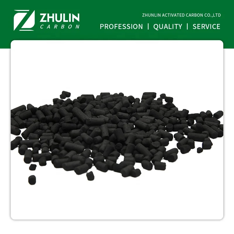 Wholesale 0.5mm-4mm Desulfurizer Impregnated KOH Pellets Activated Carbon Price Per Ton